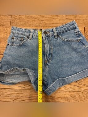 Bershka Light Blue High-Rise Denim Jeans